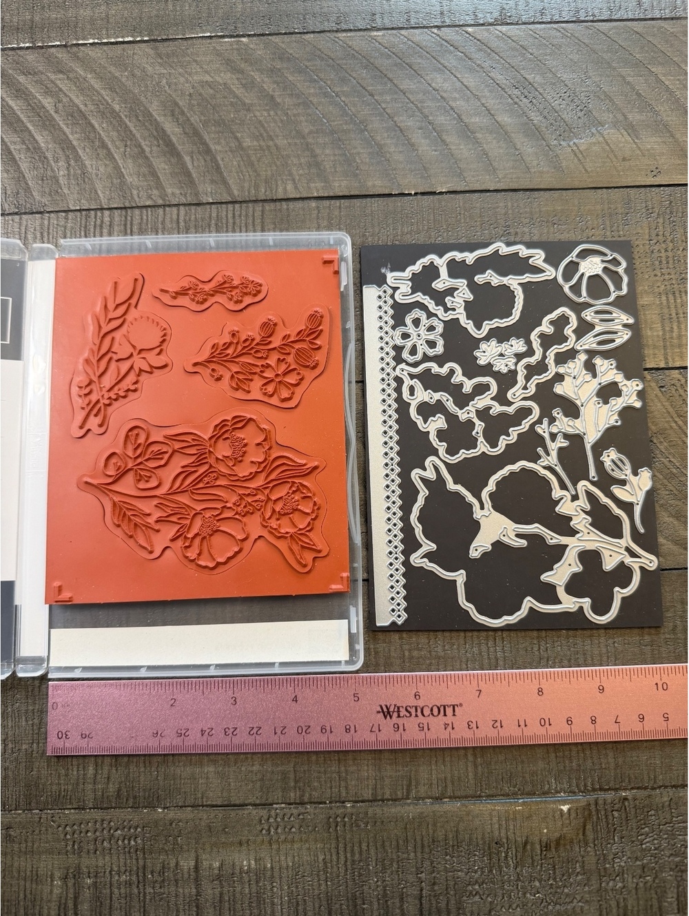 Stampin’ Up Fresh Cut Flowers stamp set and Fresh Cut Stems Dies die cut set - Picture 6 of 7